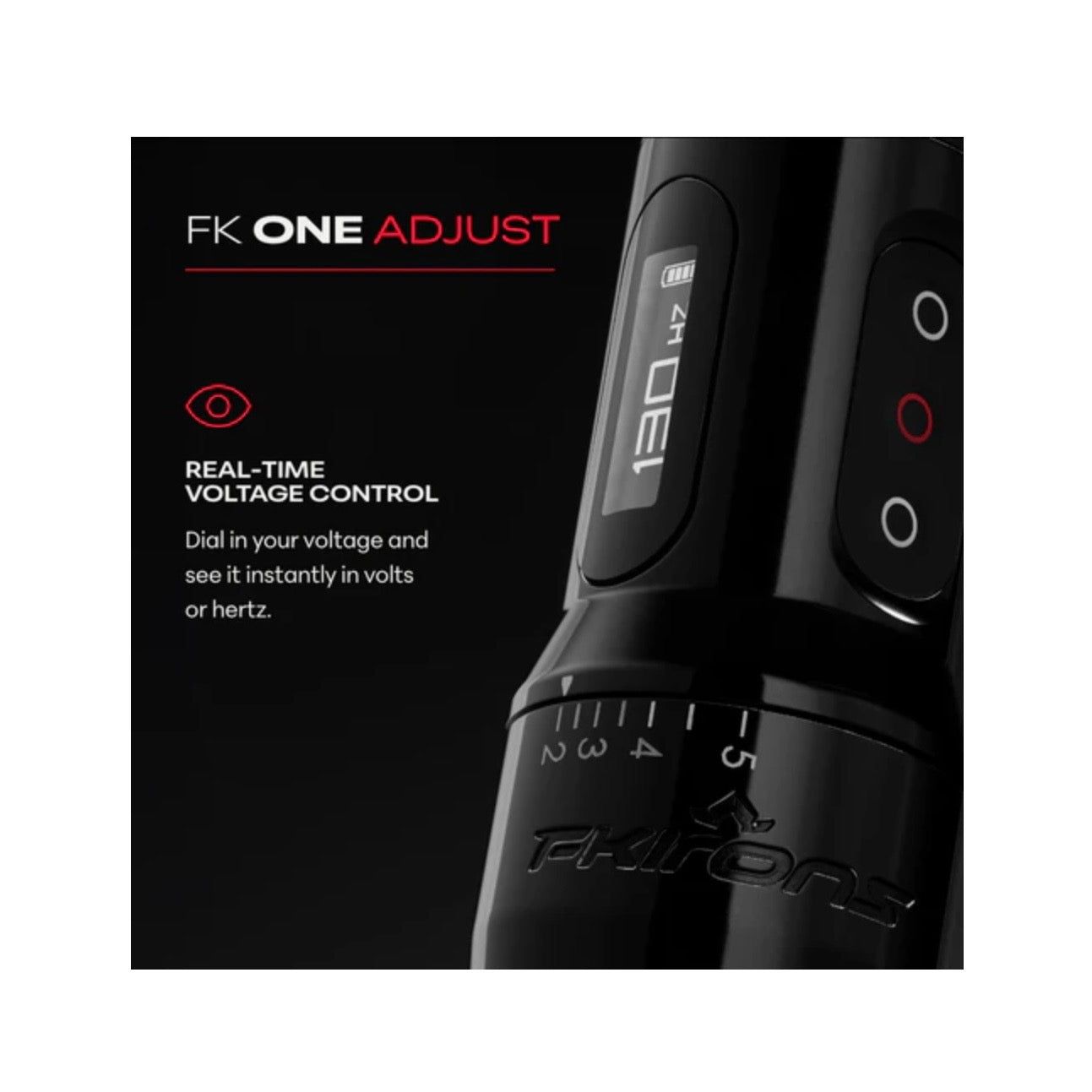 FK One Adjust Wireless Tattoo Machine - Pick Color