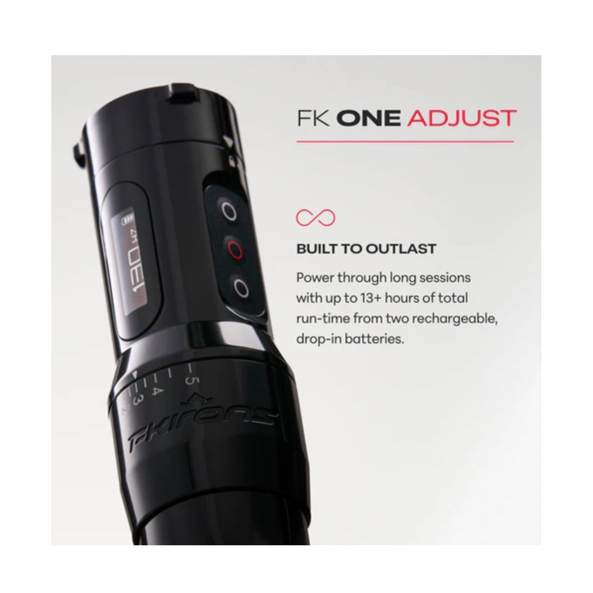 FK One Adjust Wireless Tattoo Machine - Pick Color